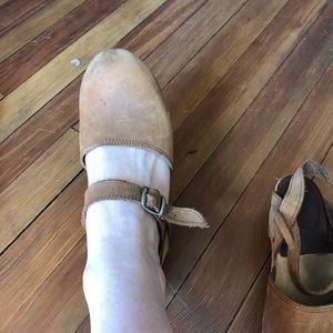 J Crew Italian Leather Clogs